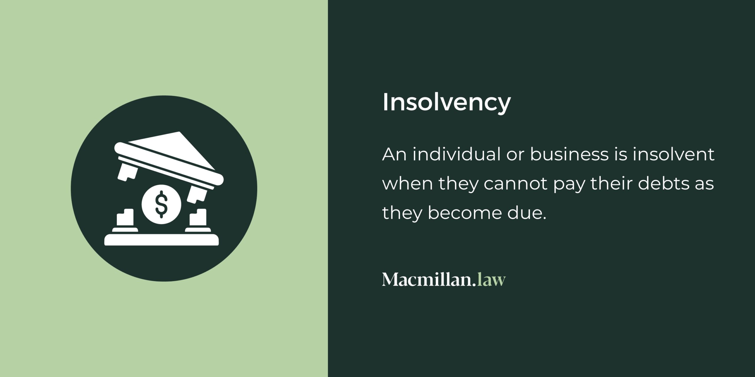 what is insolvency