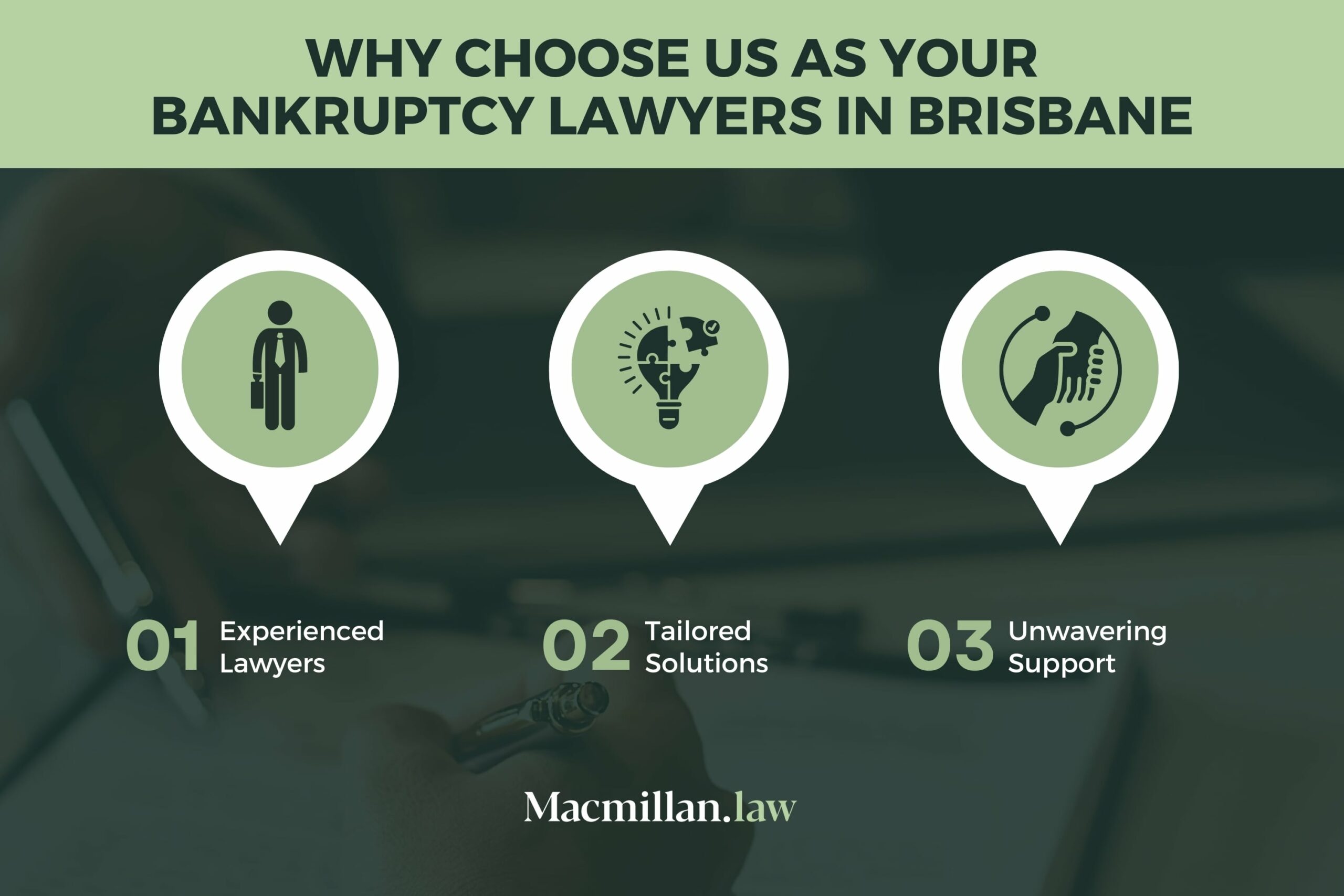 Why choose us as your bankruptcy lawyers in Brisbane